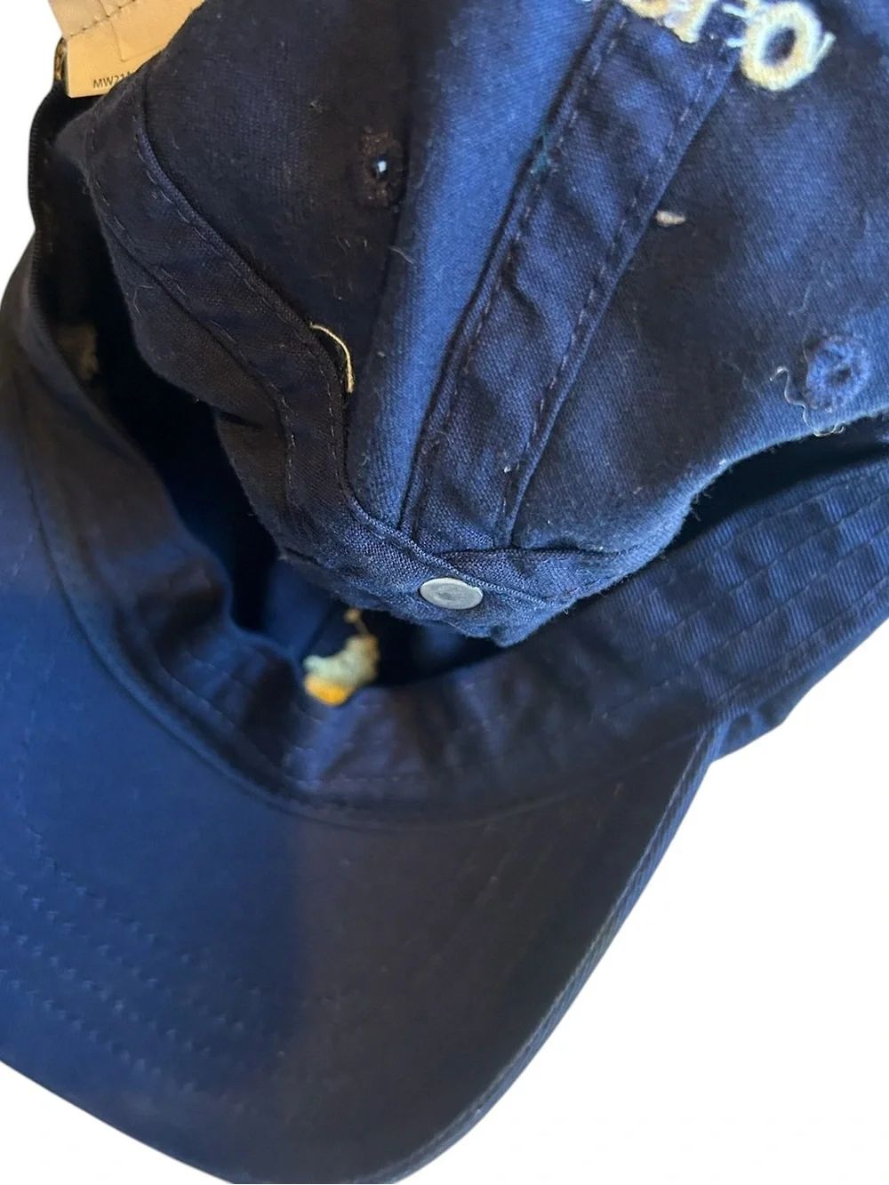 Polo Ralph Lauren toddler unisex navy blue adjustable hat cap 2T-4T preppy retro